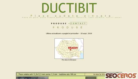 ductibit.ro desktop preview