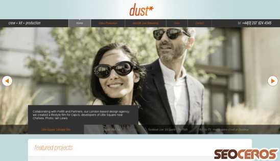 dustcam.com desktop előnézeti kép