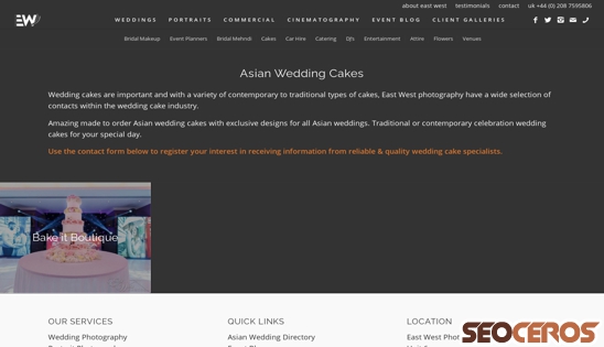 eastwestphotography.com/asian-wedding-directory/wedding-cakes desktop előnézeti kép