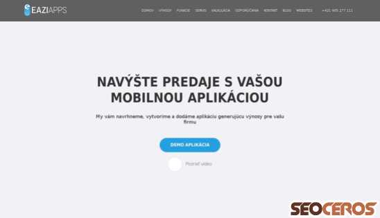 eazi-apps.sk desktop previzualizare