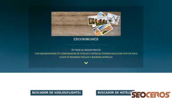 ebookingweb.es desktop náhled obrázku