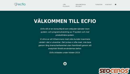 ecfio.se desktop előnézeti kép