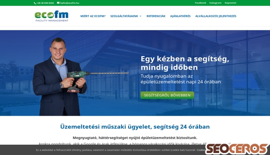 ecofm.hu desktop előnézeti kép