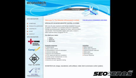 econotech.co.uk desktop náhľad obrázku