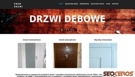 edendrzwi.com.pl desktop előnézeti kép