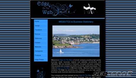 edgeontheweb.co.uk desktop vista previa