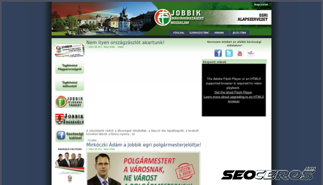 egerjobbik.hu desktop náhled obrázku