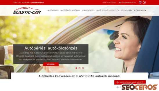 elasticcar.hu desktop náhled obrázku
