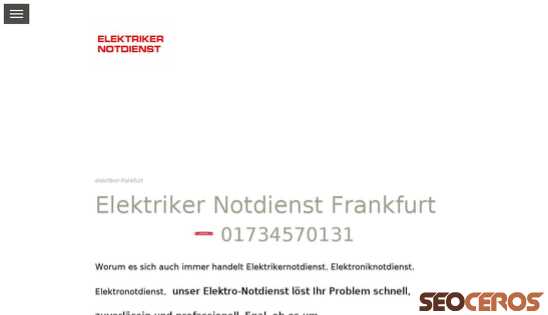elektro-notdienst.jimdo.com/elekrtiker-frankfurt desktop previzualizare