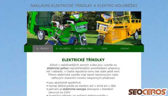 elektro-vozidla.cz desktop náhľad obrázku