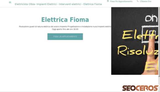 elettricafioma.business.site desktop förhandsvisning