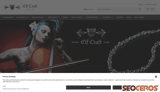 elfcraft.com desktop Vorschau