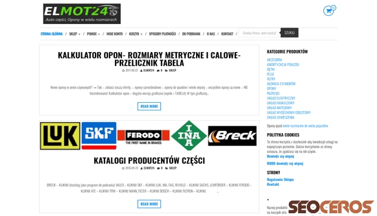 elmot24.pl desktop náhled obrázku