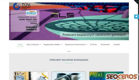 elspoland.pl desktop förhandsvisning