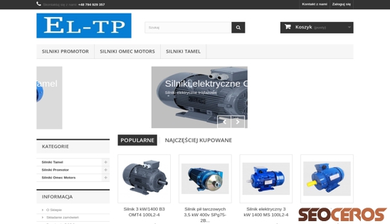 eltp-silniki.com desktop prikaz slike