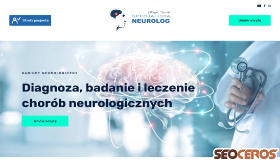 emg-neurolog.pl desktop vista previa
