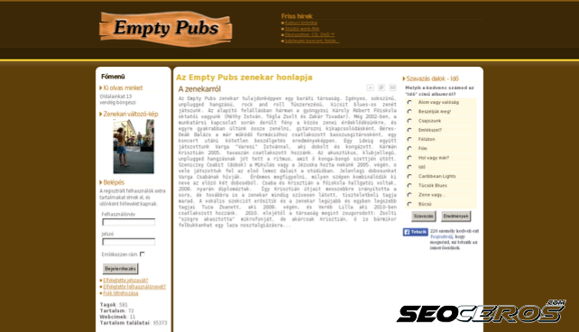 emptypubs.hu desktop Vorschau