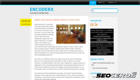 encoderx.co.uk desktop náhľad obrázku