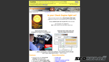 enginecheck.co.uk desktop náhled obrázku