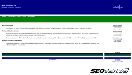 eon-solutions.co.uk desktop Vista previa