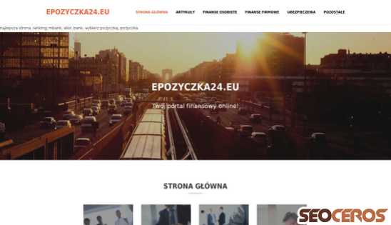 epozyczka24.eu desktop náhled obrázku