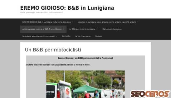 eremogioioso.it/bb-motociclisti desktop náhľad obrázku