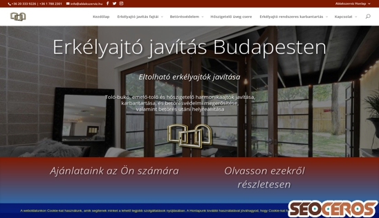 erkelyajtojavitas.hu desktop náhľad obrázku