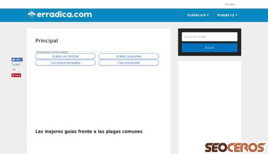erradica.com desktop vista previa