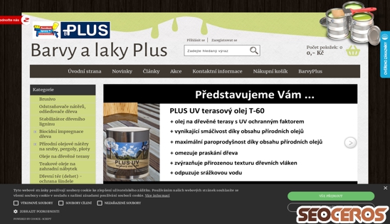 eshop.barvyplus.cz desktop náhled obrázku