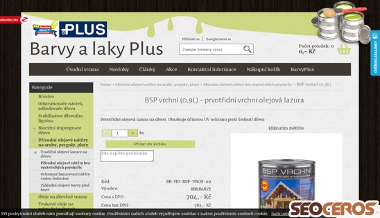 eshop.barvyplus.cz/bsp-vrchni-0-9l-prvotridni-vrchni-olejova-lazura desktop náhled obrázku
