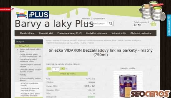 eshop.barvyplus.cz/cz-detail-902059769-vidaron-bezzakladovy-lak-na-parkety-matny-750ml.html desktop náhled obrázku