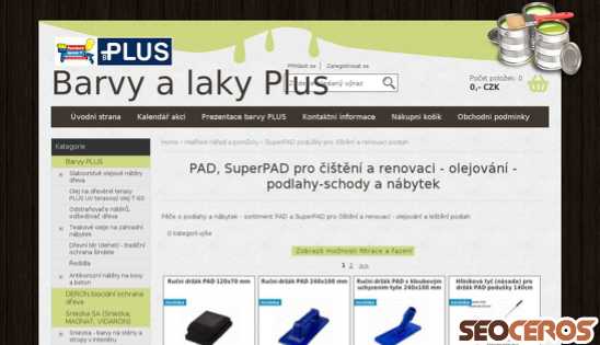 eshop.barvyplus.cz/cz-kategorie_628224-0-pad-superpad-pro-cisteni-a-renovaci-olejovani-podlahy-schody-a-nabytek.html desktop náhled obrázku