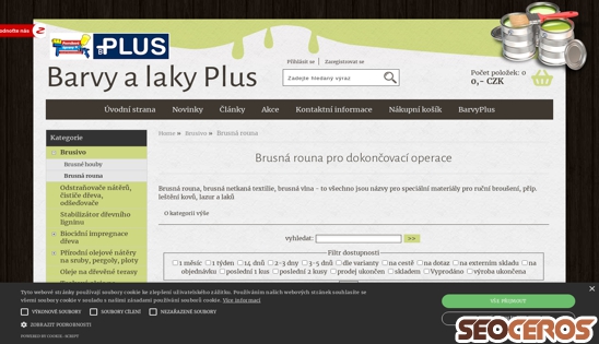 eshop.barvyplus.cz/kategorie/brusna-rouna-pro-dokoncovaci-operace desktop náhled obrázku