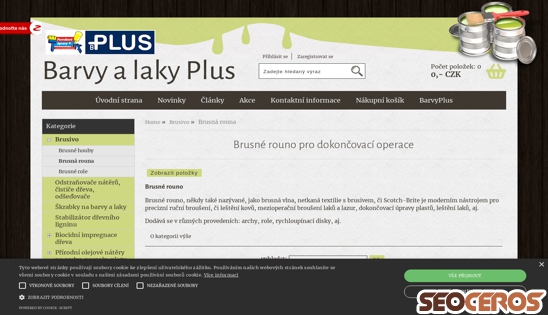 eshop.barvyplus.cz/kategorie/brusne-rouno-pro-dokoncovaci-operace desktop obraz podglądowy