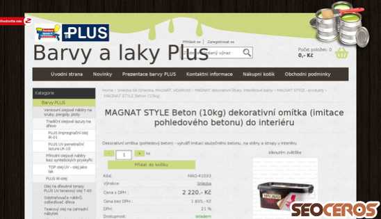 eshop.barvyplus.cz/magnat-style-beton-10kg-dekorativni-omitka-imitace-pohledoveho-betonu-do-interieru desktop náhled obrázku
