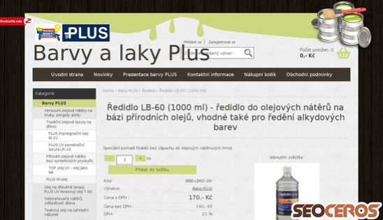 eshop.barvyplus.cz/redidlo-lb-60-1000-ml-redidlo-do-olejovych-nateru-na-bazi-prirodnich-oleju-vhodne-take-pro-redeni-alkydovych-barev desktop előnézeti kép