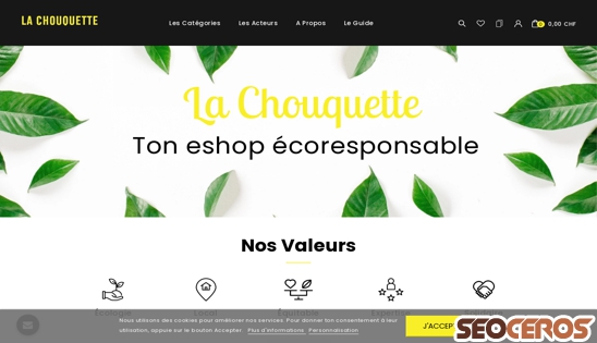 eshop.lachouquette.ch desktop förhandsvisning