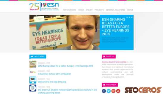 esn.org desktop előnézeti kép