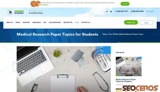 essaysprofessor.com/blog/over-100-best-medical-research-paper-topics.html desktop náhled obrázku