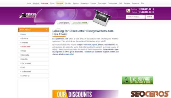 essayswriters.com/discounts.html desktop förhandsvisning