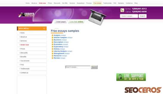 essayswriters.com/essays.html desktop Vista previa