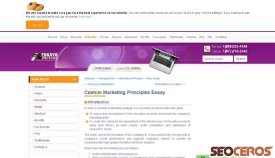 essayswriters.com/essays/Management/marketing-principles.html desktop előnézeti kép