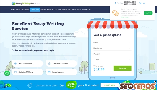 essaywritingstore.com desktop preview