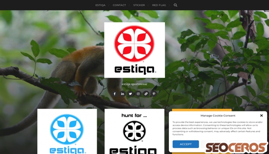 estiqa.com desktop preview