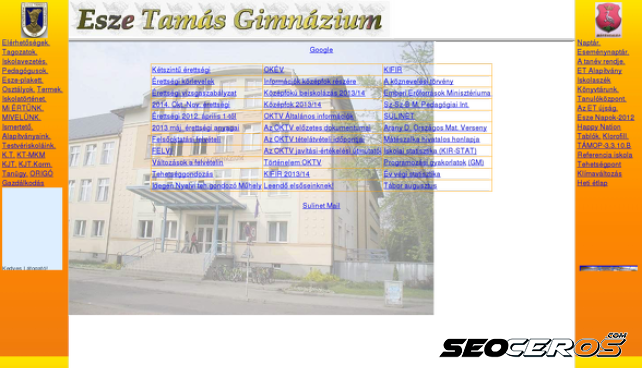 etgimi.hu desktop náhled obrázku