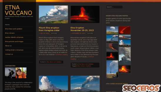 etnavolcano.info desktop náhľad obrázku