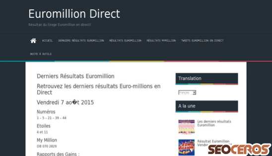 loto-euromillion.biz desktop náhled obrázku