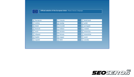 europa.eu desktop náhľad obrázku