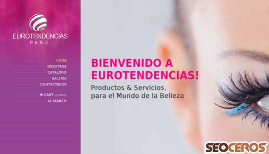 eurotendencias.com desktop náhľad obrázku