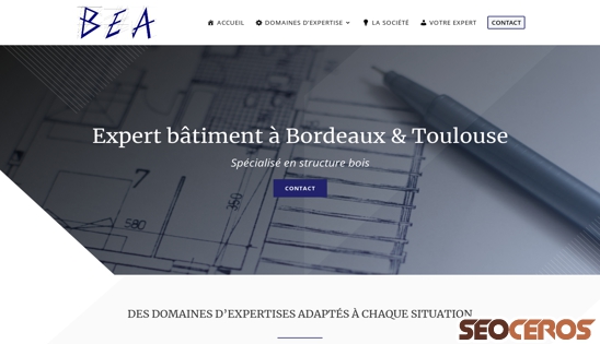 expert-btp.fr desktop náhľad obrázku